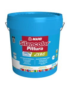 Mapei SILANCOLOR PITTURA ZERO Esterni E Interni Idrorepellente Traspirante 20Kg