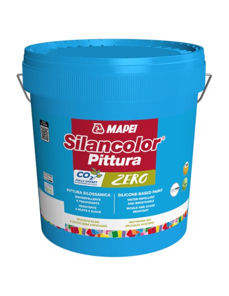 Mapei SILANCOLOR PITTURA ZERO Esterni E Interni Idrorepellente Traspirante 5 Kg