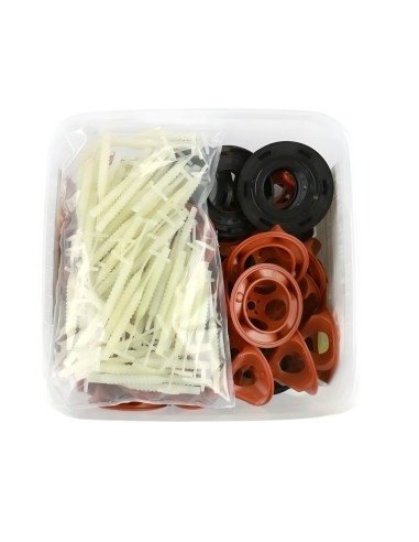 RAIMONDI Kit RLS SOS Sistema Livellante Basi SOS + Ghiere + Rondelle Antigraffio