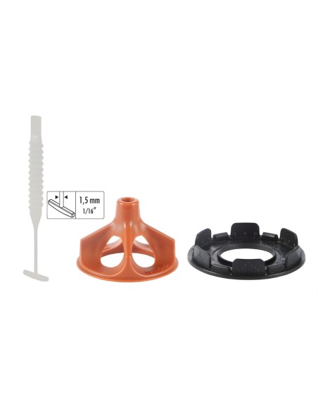 RAIMONDI Kit RLS SOS Sistema Livellante Basi SOS + Ghiere + Rondelle Antigraffio