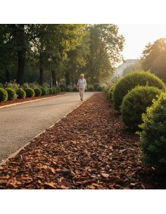 Corteccia Vegetale Pacciamante Naturale Per Giardino 60 L 2