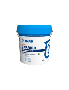 MAPEI Dursilite Barrier Pittura Murale Per Interni Lavabile Contro Le Muffe 4 L