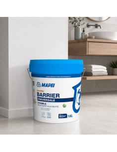MAPEI Dursilite Barrier Pittura Murale Per Interni Lavabile Contro Le Muffe 14L 2