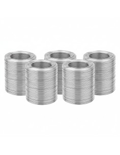 Kit Filo Cotto Bianco Argenteo Per Armature Cemento Armato Bobina 300 g