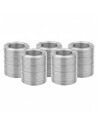 Kit Filo Cotto Bianco Argenteo Per Armature Cemento Armato Bobina 300 g