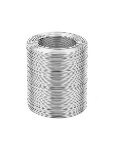 Filo Cotto Bianco Argenteo Per Rinforzi In Cemento Armato 1 pezzo 300 g