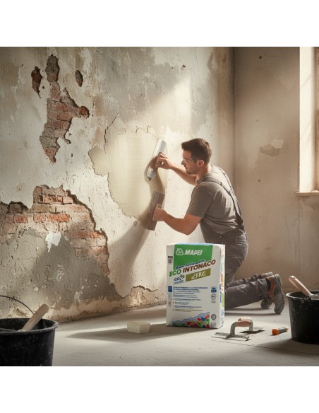 MAPEI Mape-Antique Nhl ECO INTONACO Di Fondo Traspirante Per Murature 25 Kg