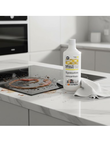 FAREN Multi Clean 100 USI Sgrassante Universale Alcalino Multi Superfici 1 L