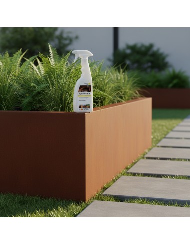 FAREN Rust Style Attivatore Ruggine Effetto Corten Su Superfici Ferrose 750 ml