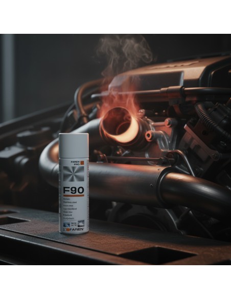 Faren F90 Acciaio Inox Spray Per Trattamento Metalli Anticorrosivo 400 ml