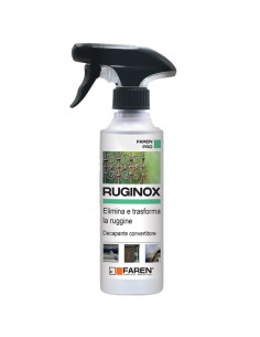 Faren RUGINOX Spray Convertitore Di Ruggine Decapante Rimuove Ossidazioni 250 ml