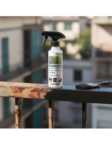 Faren RUGINOX Spray Convertitore Di Ruggine Rimuove Ossidazioni 250 ml 6 Pezzi