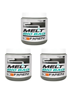 Faren MELT BIO BAG Trattamento Per Scarichi e Fosse Biologiche 300 gr. 3 Pezzi