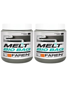 Faren MELT BIO BAG Trattamento Per Scarichi e Fosse Biologiche 300 gr. 2 Pezzi
