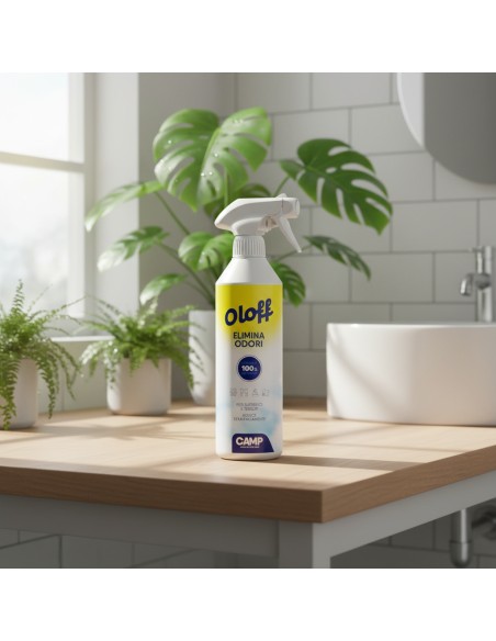 CAMP Oloff  500 ml Elimina Odori Istantaneo Per Superfici E Tessuti  