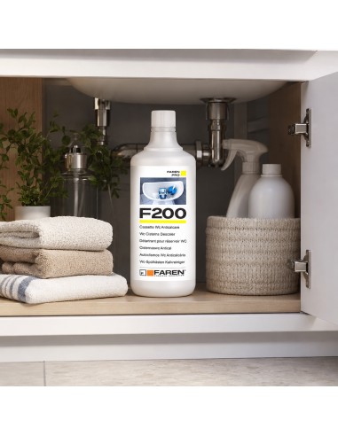 FAREN F200 Disincrostante Anticalcare Per Cassette WC 1 LT 3 Pezzi