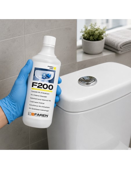 FAREN F200 Disincrostante Anticalcare Per Cassette WC 1 LT