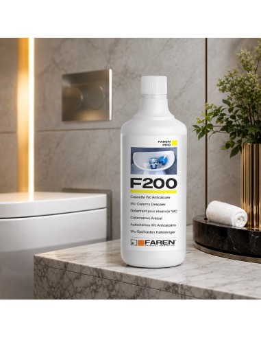 FAREN F200 Disincrostante Anticalcare Per Cassette WC 1 LT 6 Pezzi