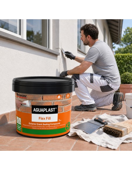 AGUAPLAST DYNAMIC FLEX FILL Pasta Riempitiva Flessibile Interni Ed Esterni 1 Kg