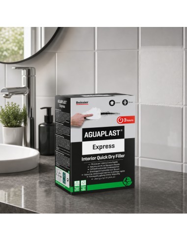 AGUAPLAST EXPRESS Stucco In Polvere Extra Rapido Per Ambienti Umidi 4 Kg