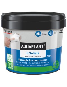 AGUAPLAST IL SOLISTA Stucco Leggero In Pasta Per Riempire Buchi E Crepe
