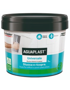 AGUAPLAST UNIVERSALE Stucco Pronto All'Uso Per Qualsiasi Superficie 1 Kg