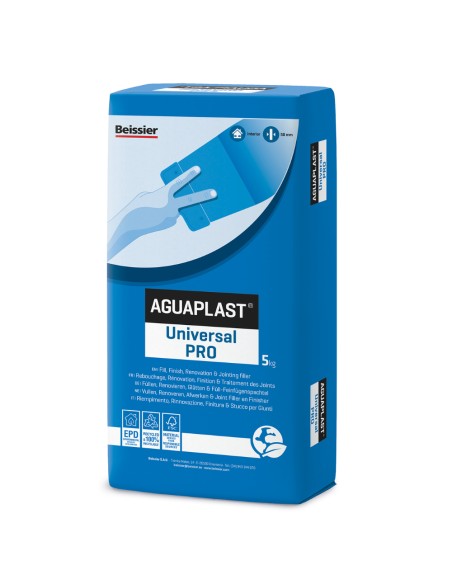 AGUAPLAST UNIVERSAL PRO Stucco In Polvere Ideale Per Cartongesso 5 Kg