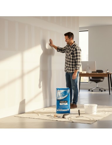 AGUAPLAST UNIVERSAL PRO Stucco In Polvere Ideale Per Cartongesso 5 Kg
