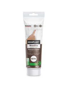 AGUAPLAST WOODLITE Stucco Per Legno Colorato Pronto All’Uso Verniciabile 125 ml