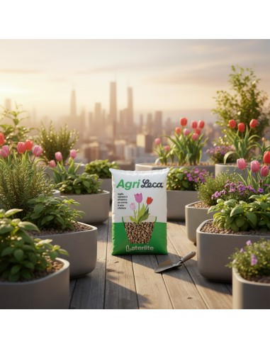 Argilla Espansa Agrileca Per Giardini Pensili E Ortoflorovivaismo 50 L