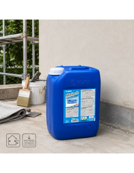 MAPEI Malech Fondo Acrilico All'Acqua Uniformante Promotore Di Adesione 10 kg