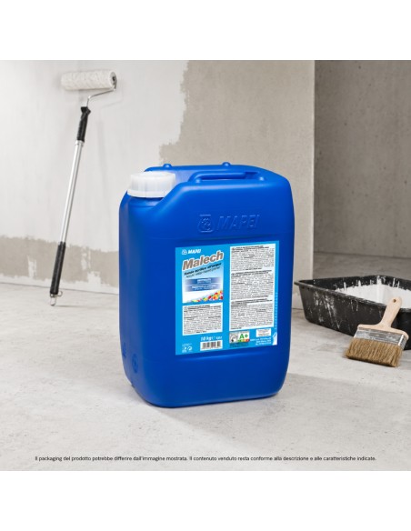 MAPEI Malech Fondo Acrilico All'Acqua Uniformante Promotore Di Adesione 10 kg