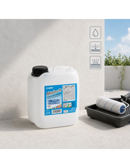 MAPEI Malech Fondo Acrilico All'Acqua Uniformante Promotore Di Adesione 2 kg