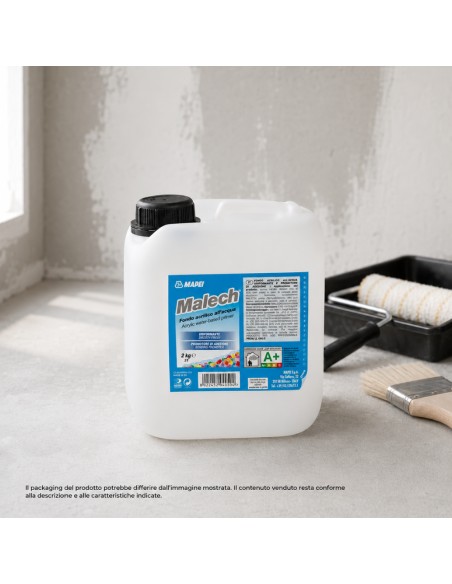 MAPEI Malech Fondo Acrilico All'Acqua Uniformante Promotore Di Adesione 2 kg