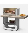 Barbecue Agadir Legna Carbonella 125 x 64 x 110,5 cm In Calcestruzzo