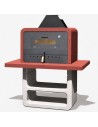 Forno Barbecue Capri Premium Legna Carbonella 114 x 64 x 158 cm 