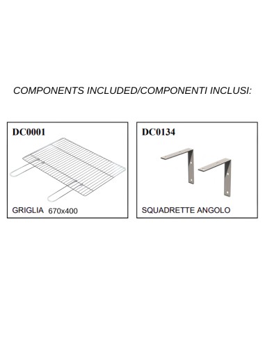 SAROM Barbecue Ulisse Carbonella 170 x 64 x 232 cm Griglia E Ampio Tavolo Laterale