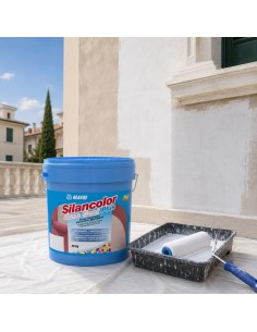 MAPEI Silancolor Base Coat Plus Fondo Silossanico Igienizzante Uniformante 20Kg 2