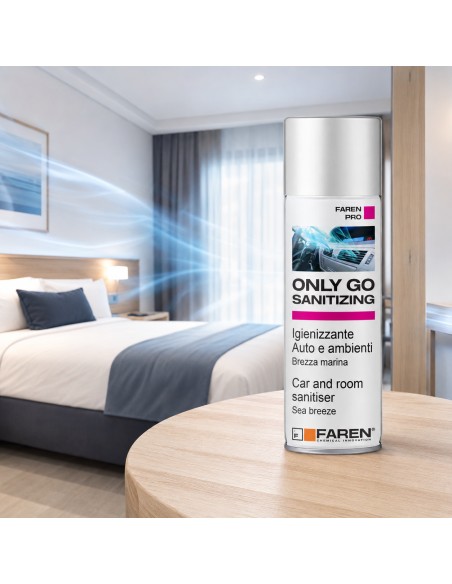 Faren ONLY GO SANITIZING Spray Igienizzante Per Auto E Ambienti 200 ml