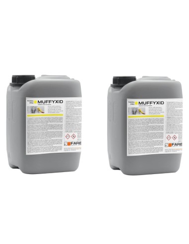 Faren MUFFYXID 5 Litri Pulitore Antimuffa Ad Azione Rapida Igienizzante 2 Pezzi