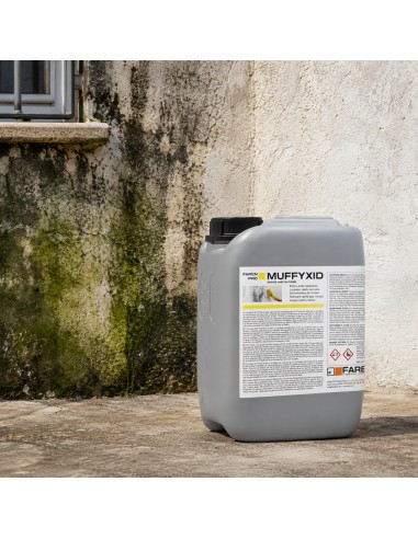 Faren MUFFYXID 5 Litri Pulitore Antimuffa Ad Azione Rapida Igienizzante 2 Pezzi