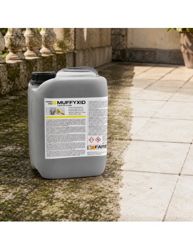 Faren MUFFYXID 5 Litri Pulitore Antimuffa Ad Azione Rapida Igienizzante 2 Pezzi