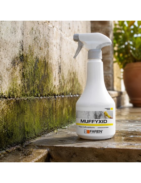 Faren MUFFYXID 500 ml Pulitore Antimuffa Ad Azione Rapida Igienizzante 2 Pezzi
