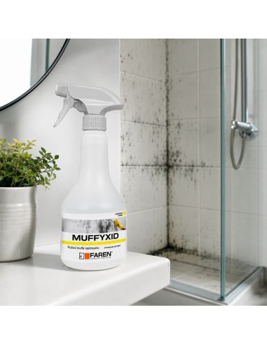Faren MUFFYXID 500 ml Pulitore Antimuffa Ad Azione Rapida Igienizzante 2 Pezzi