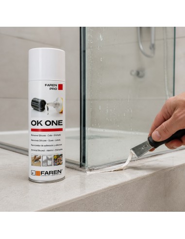 Faren OK ONE S Rimuovi Etichette E Sciogli Silicone Colla Mastice Resina 200 ml