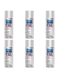 Faren F32 Pulitore Contatti Spray Sgrassante A Rapida Evaporazione 400ml 6 Pezzi