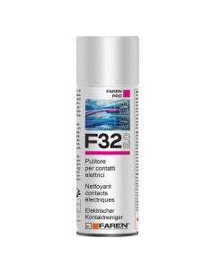 Faren F32 Pulitore per Contatti Spray Sgrassante A Rapida Evaporazione 400 ml