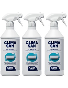 CAMP Climasan Detergente Per filtri E Componenti Climatizzatori 750 ml 3 Pezzi