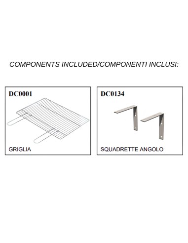 SAROM Barbecue Porto New Legna Carbonella 160 x 51,5 x 96,8 cm Griglia E Ampio Tavolo Laterale
