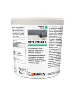 Faren BITUCOAT L Impermeabilizzante Bituminoso Superfici Orizzontali E Verticali